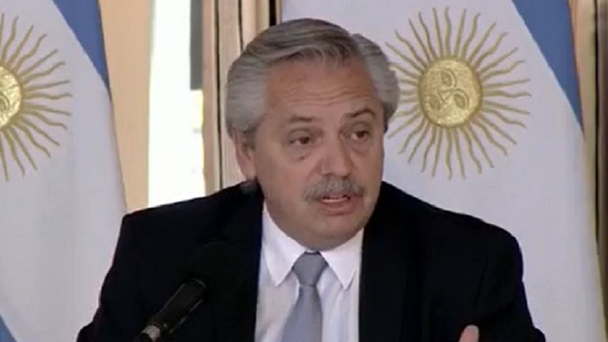 Fernández se mostró