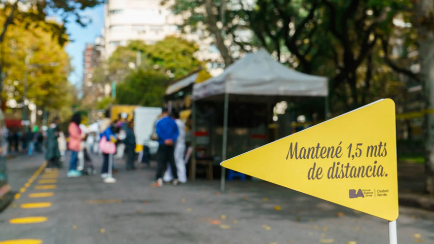 La Ciudad volvería a habilitar actividades de bajo riesgo de contagio