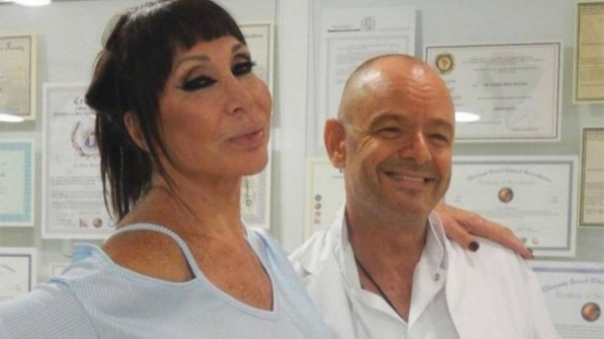 Mühlberger y Moria Casán.