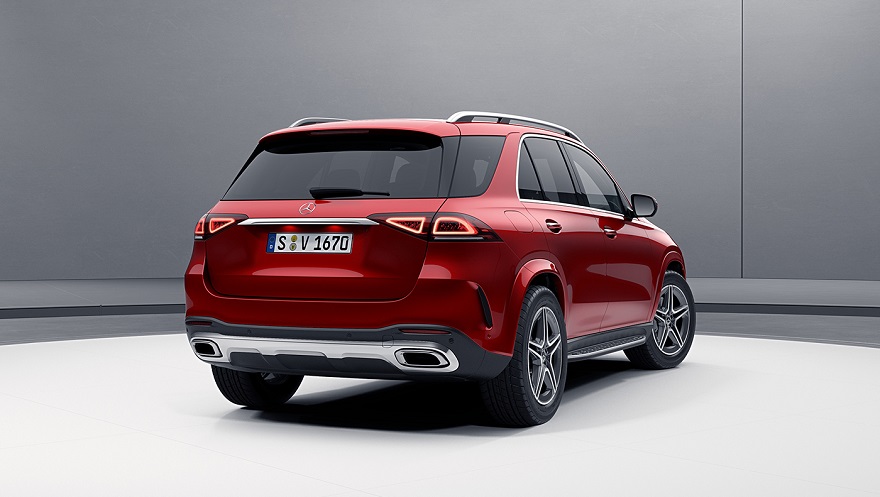 El nuevo Mercedes Benz GLE tiene suspensión adaptativa.