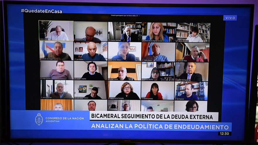 Los ánimos se caldearon en la discusión por la fuga y la deuda externa.