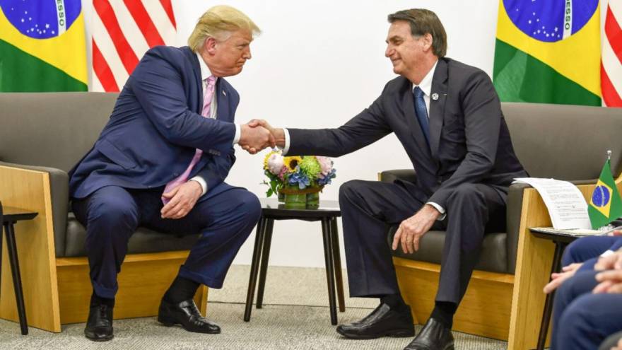 Bolsonaro, señalado como un ejemplo de