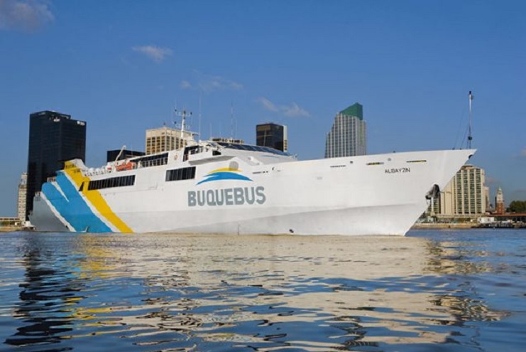 Se espera retomar los viajes de Buquebus entre Montevideo y Buenos Aires