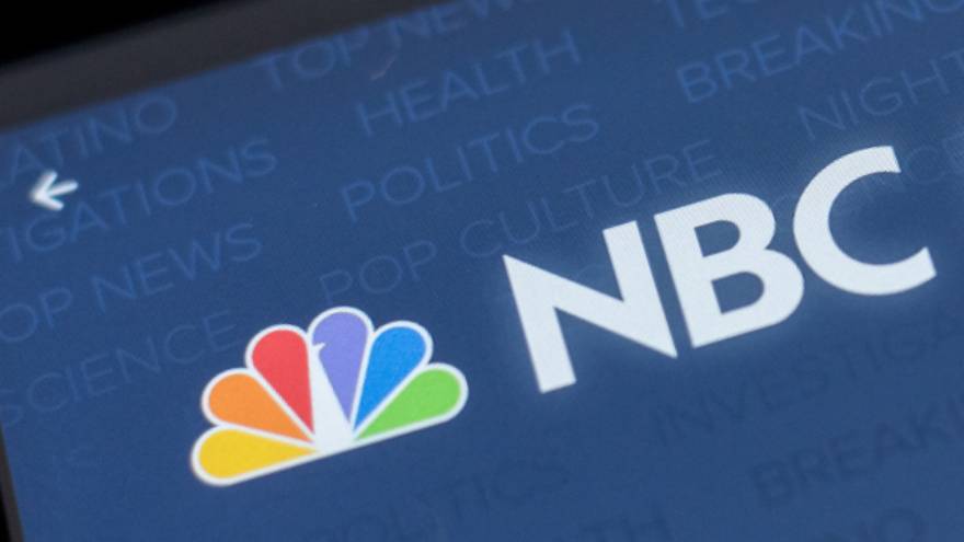 Así se ve el logo de la cadena NBC