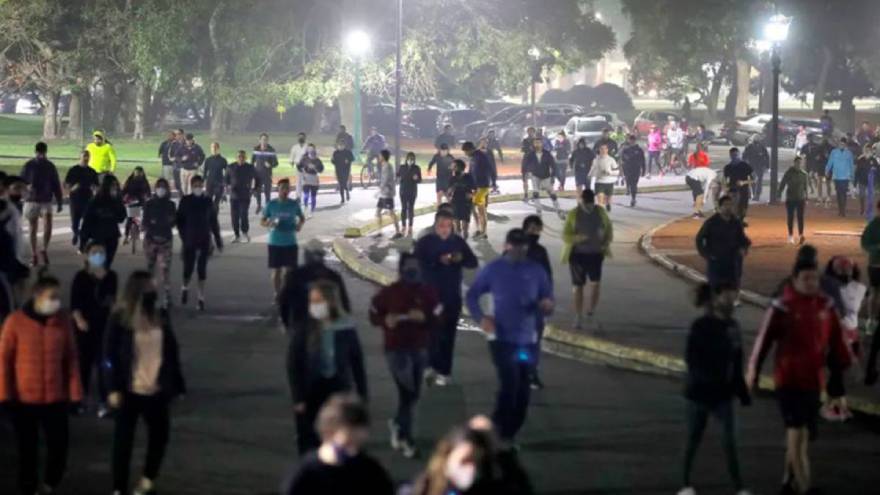 Los runners presentaron amparo para volver a realizar su actividad.