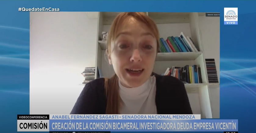 Anabel Fernández Sagasti defiende la expropiación de Vicentin