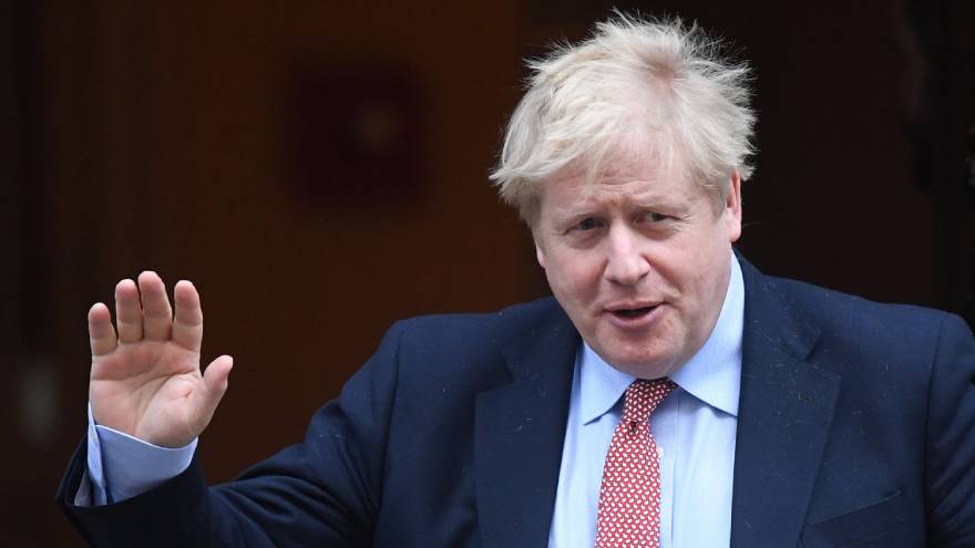Boris Johnson habló sobre el estudio hecho con dexametasona