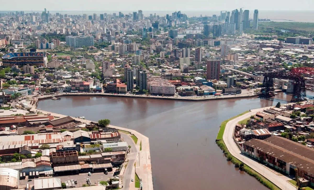 La vuelta de Rocha en La Boca.