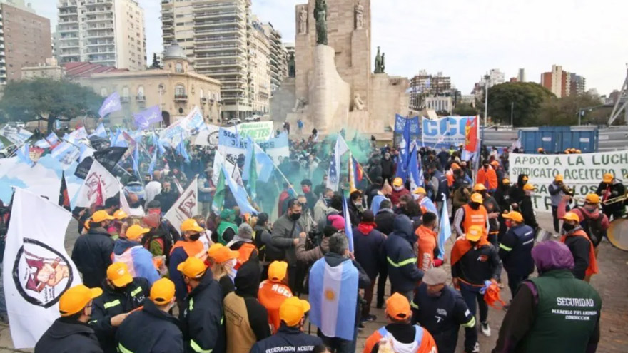 Los trabajadores de las empresas del grupo Vicentin apoyaron una eventual estatización.