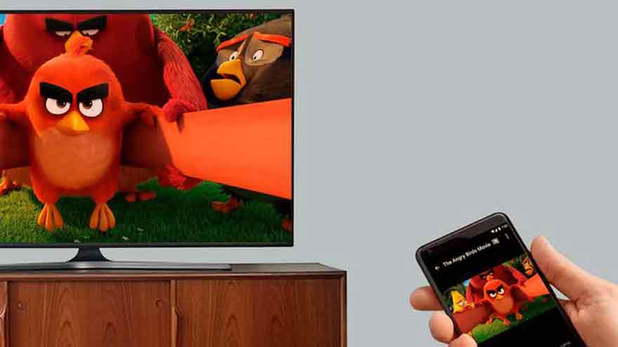 Cuando hayas culminado la configuración de Chromecast, podrás enviar todo contenido a tu pantalla con un solo botón.