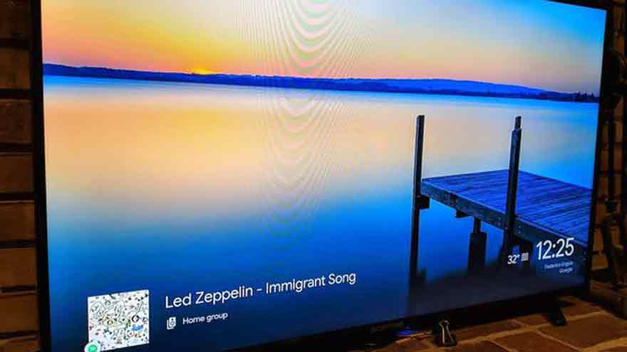 Con Chromecast puedes usar tu TV como reproductor de audio.