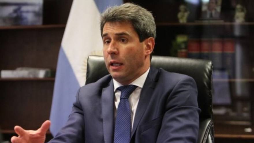 El gobernador de San Juan, Sergio Uñac, junto al CEO de Vinventions, Marc Nöel