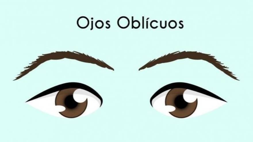 7. Ojos oblicuos