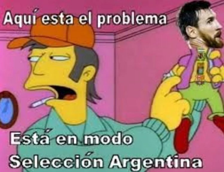 Uno de los memes que se conoció luego de la derrota del Barcelona