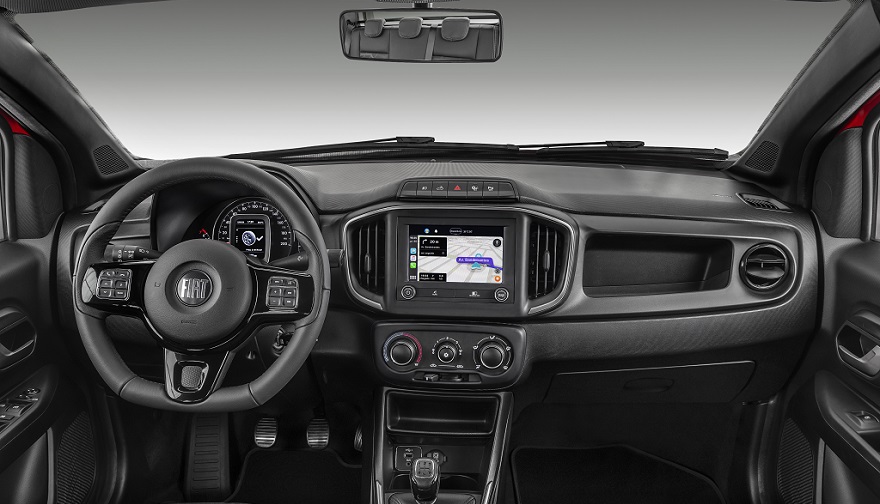 Fiat Strada, más tecnológica por dentro.