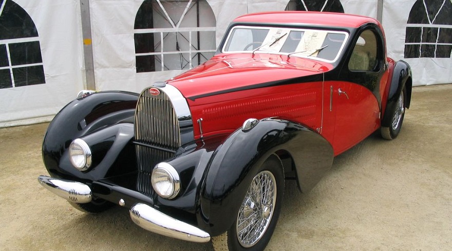 Bugatti, entre los autos antiguos más exitosos.