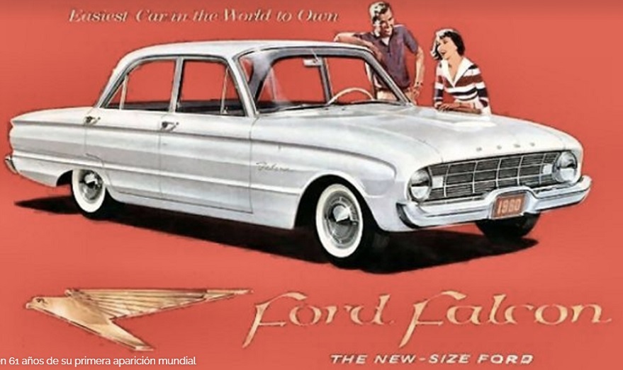 Ford Falcon, un ícono de la industria.