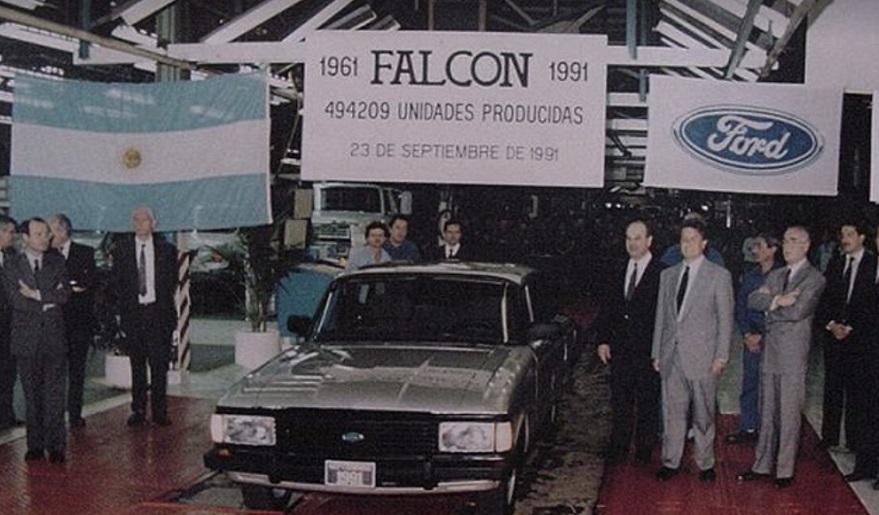 Ford Falcon, un éxito en la Argentina.