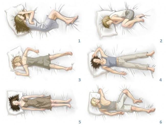 ¿En qué posición dormís?