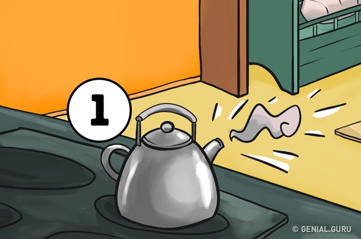 ¿Quitar la tetera del fuego sería tu primera reacción?