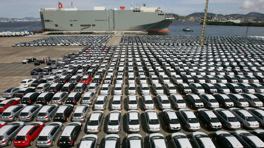 Los autos blancos dominan el mundo.