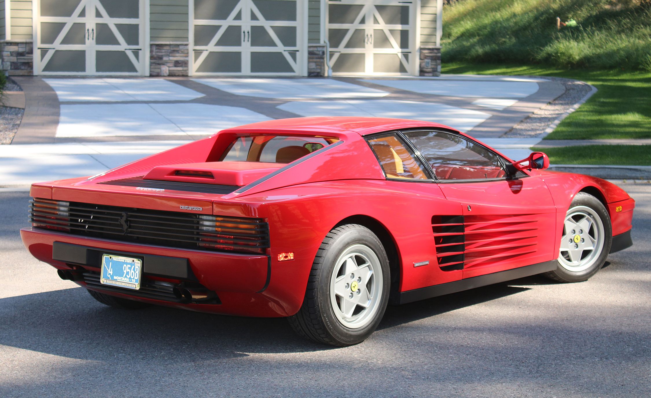 Esta es la Ferrari Testarossa