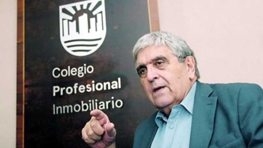 Armando Pepe, titular del Colegio Único de Corredores Inmobiliarios de la Ciudad de Buenos Aires