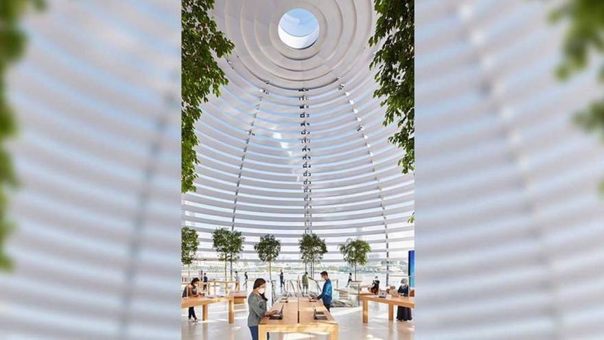 La nueva tienda de Apple en Singapur será inaugurada este jueves