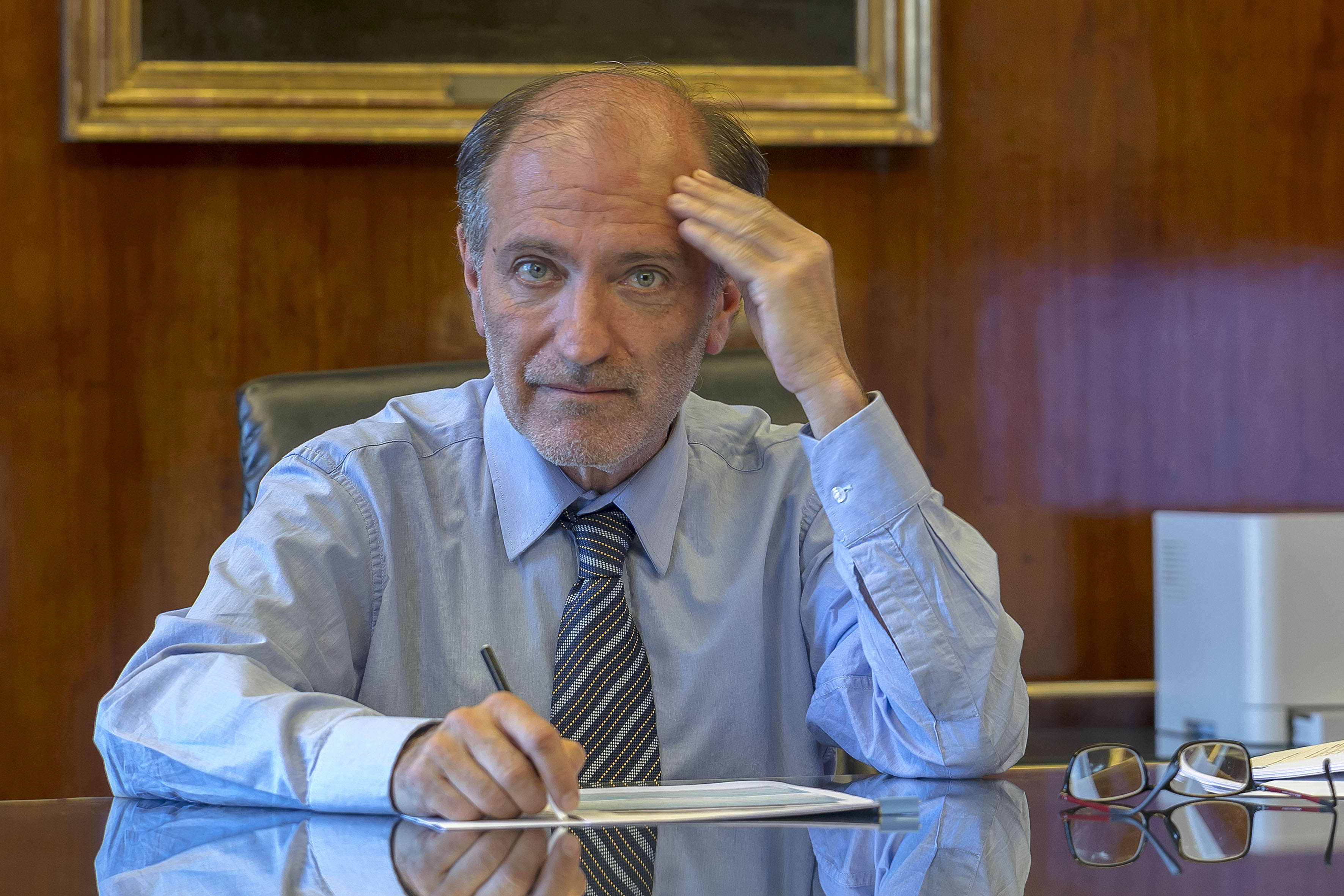 Eduardo Hecker, presidente del Banco Nación.