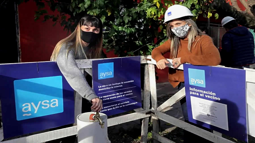 Desde AySA