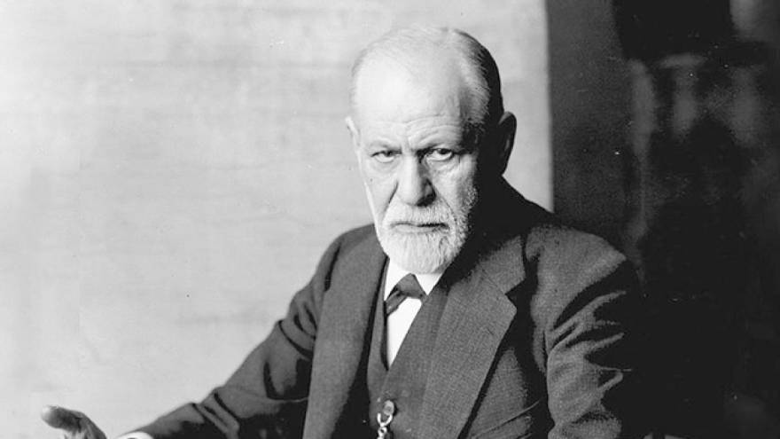 Esta es una de las fotos más populares de Sigmund Freud