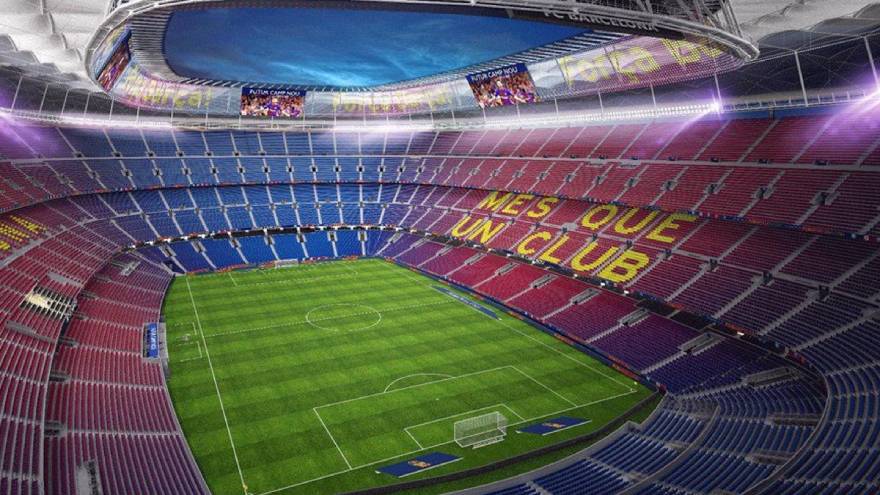 El estadio del Barcelona es un símbolo de la Ciudad Condal.
