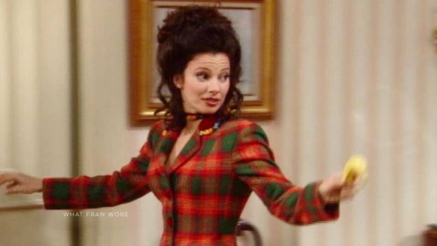 Fran Drescher, en una de las escenas de The Nanny