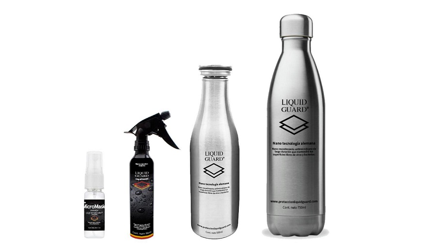 Liquid Guard se aplica con un paño.