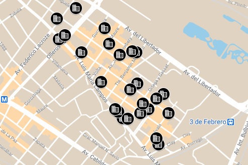 Detalle de los emprendimientos residenciales que se desarrollan hoy en Las Cañitas