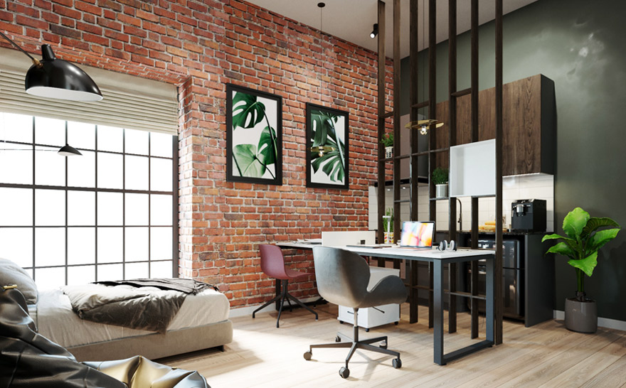 Ex fábrica victoriana reformada en Lancaster.