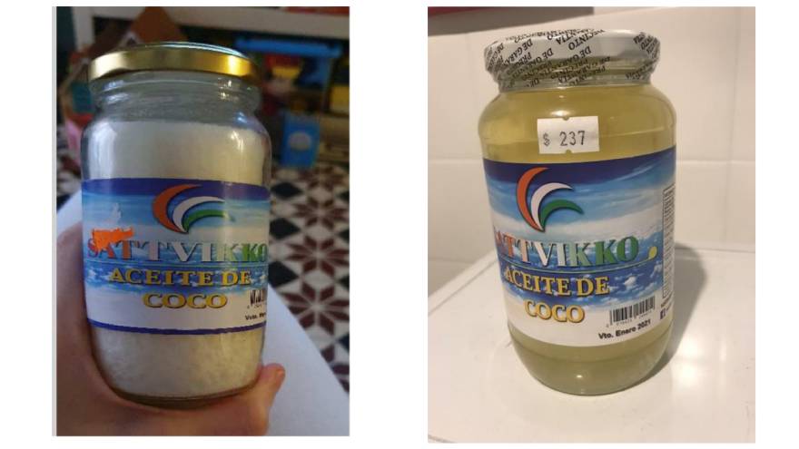 Este es el aceite de coco que prohibió ANMAT