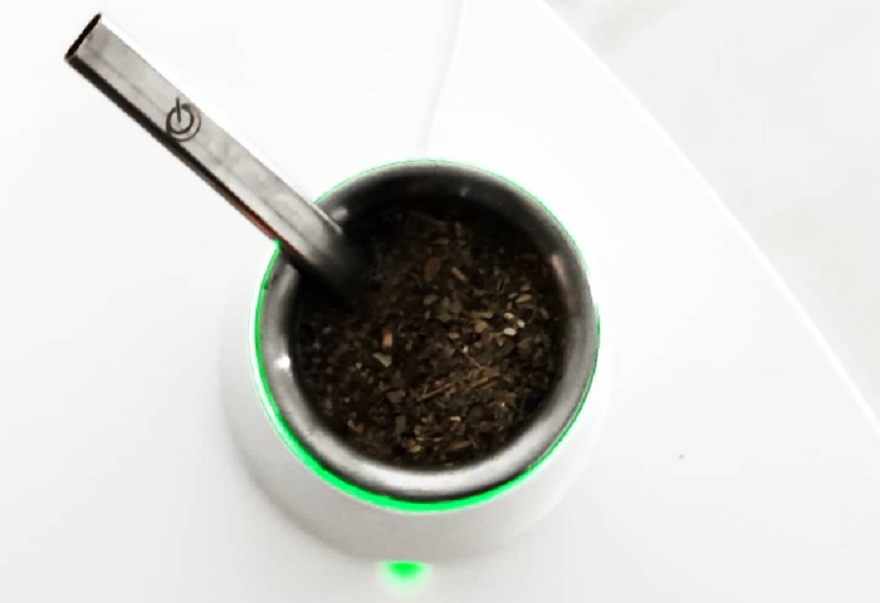 El mate eléctrico, en una de las fotos oficiales de su Instagram