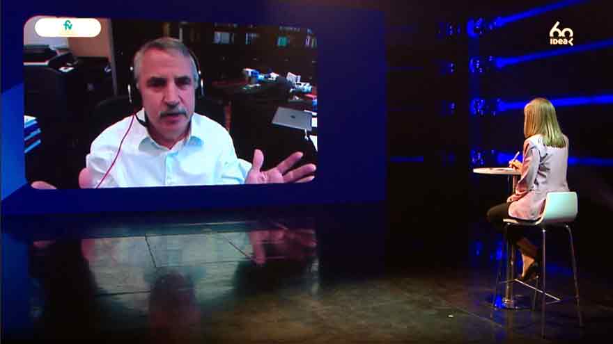 Thomas Friedman habló en IDEA por videollamada desde EEUU.