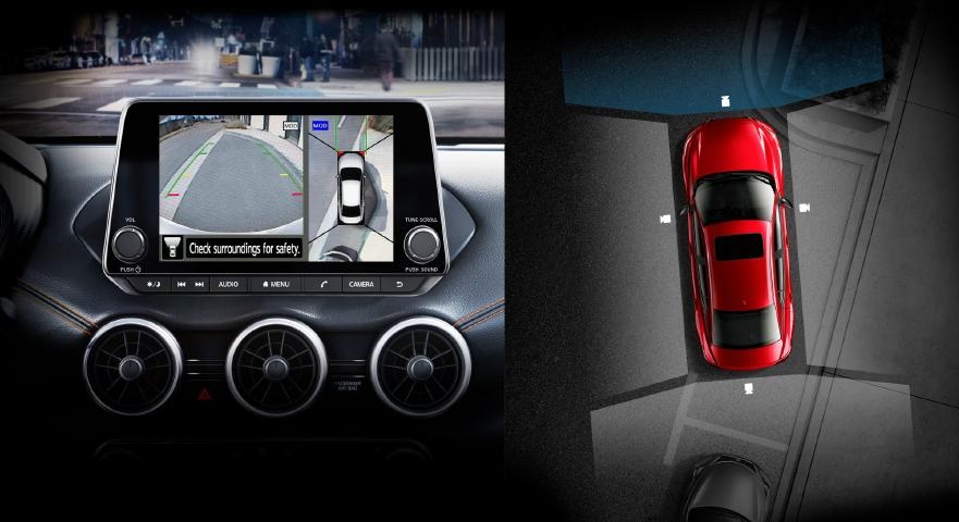 La cámara 360° de Nissan.