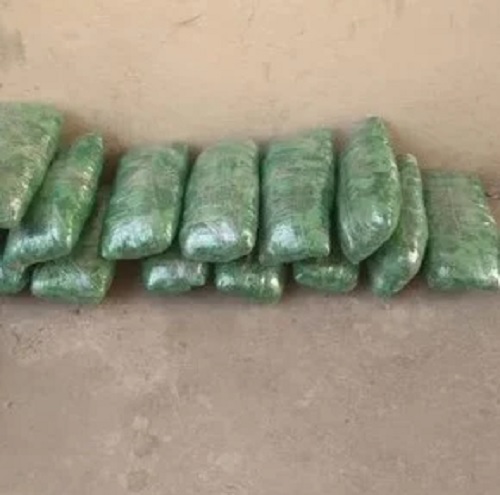 La coca iba en envoltorios plásticos que estaban dentro de bolsas de consorcio