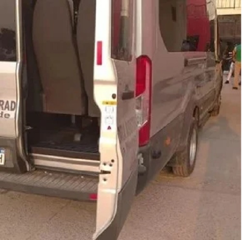 La camioneta de la Cooperadora