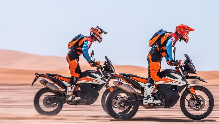 KTM, en diferentes versiones, muy demandada.