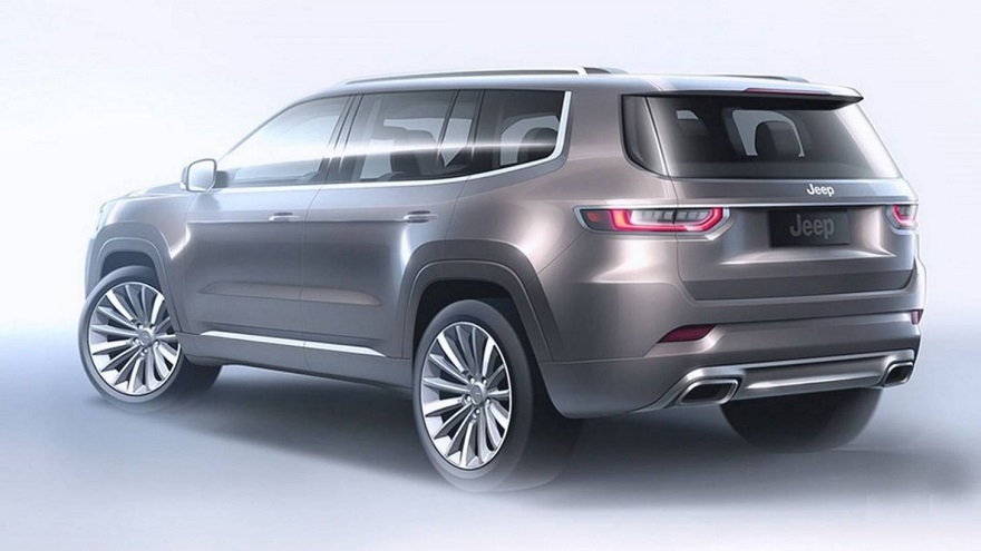 El futuro Jeep de 7 plazas.