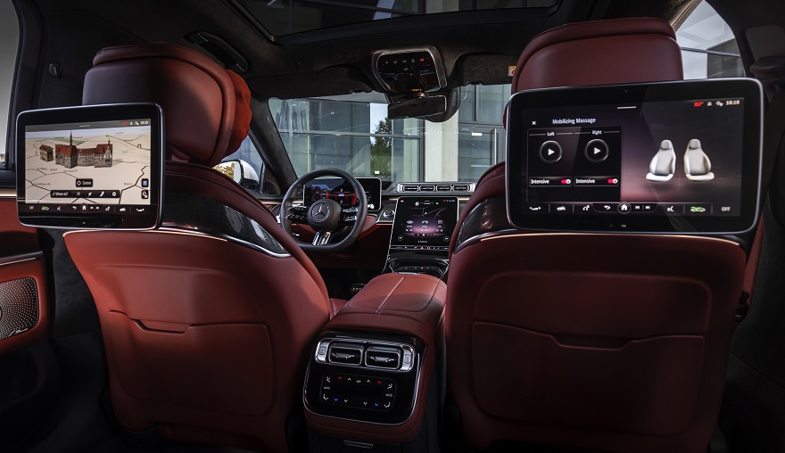 Mercedes Benz apuesta a la tecnología desde todos los ángulos.