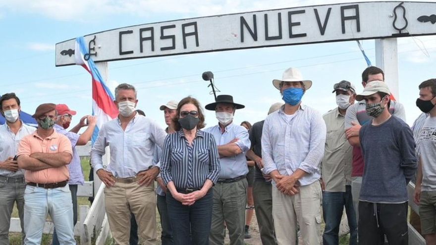 El presidente también habló sobre el conflicto de la familia Etchevehere