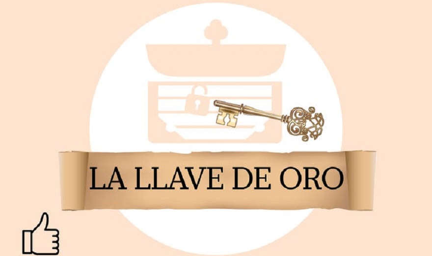 La llave de oro es la ganadora.