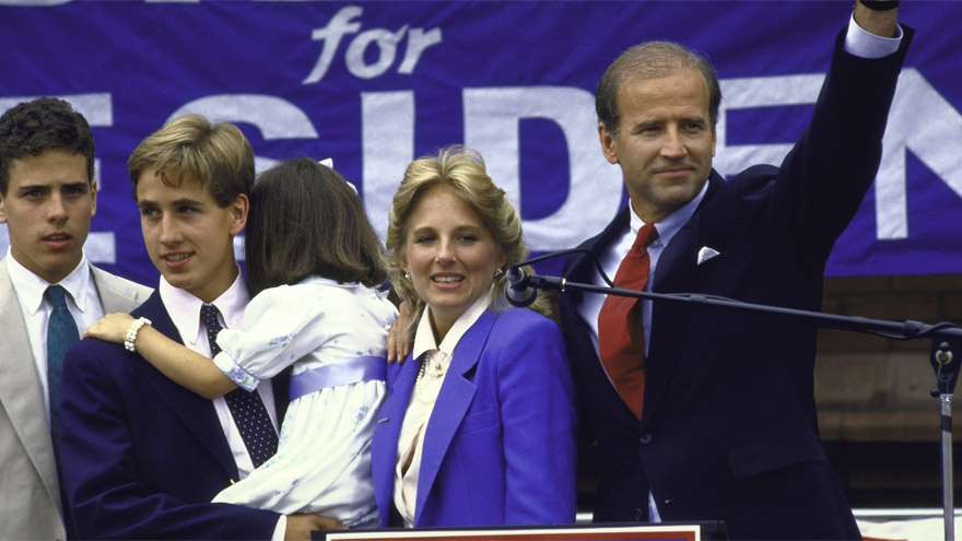 Biden lanzó su campaña a la presidencia en 1987. El sueño se terminó por un discurso plagiado.