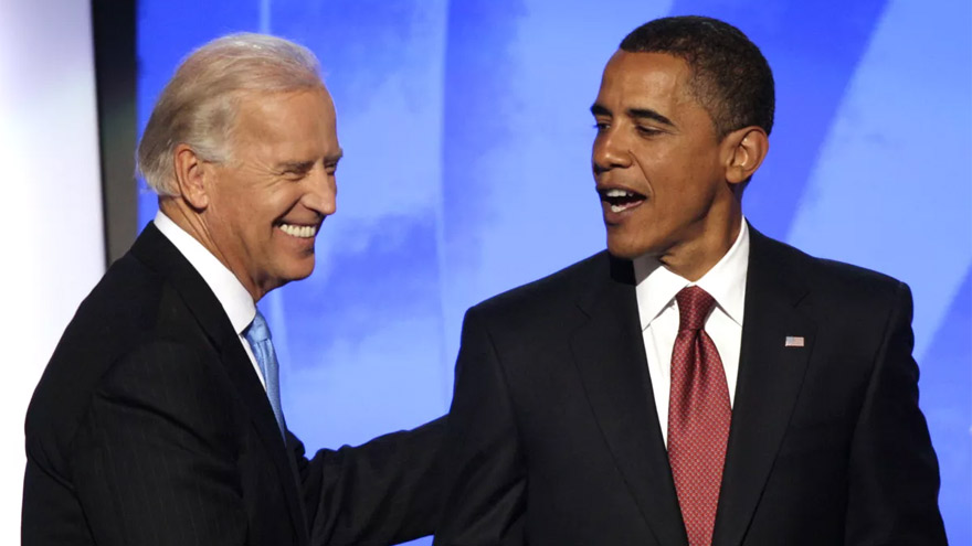 Biden fue vicepresidente de Obama, pero recibió acusaciones de racismo dentro del mismo partido demócrata.