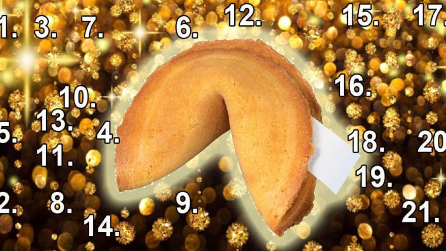 ¿Qué dice tu galleta de la fortuna?